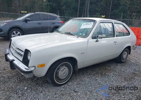 1977 Chevrolet Chevette from USA, damaged, VIN 1B08I7Y228213